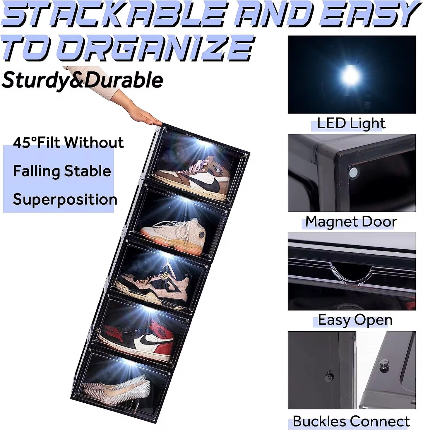 Illuminated Acrylic Shoebox with Sound Function