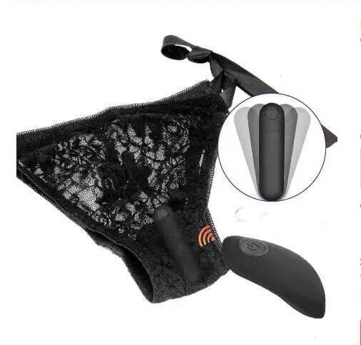 Wearable Remote Controlled Clitoris Stimulator with Pants.