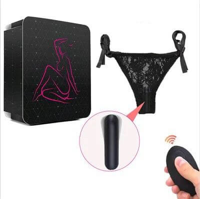 Wearable Remote Controlled Clitoris Stimulator with Pants.
