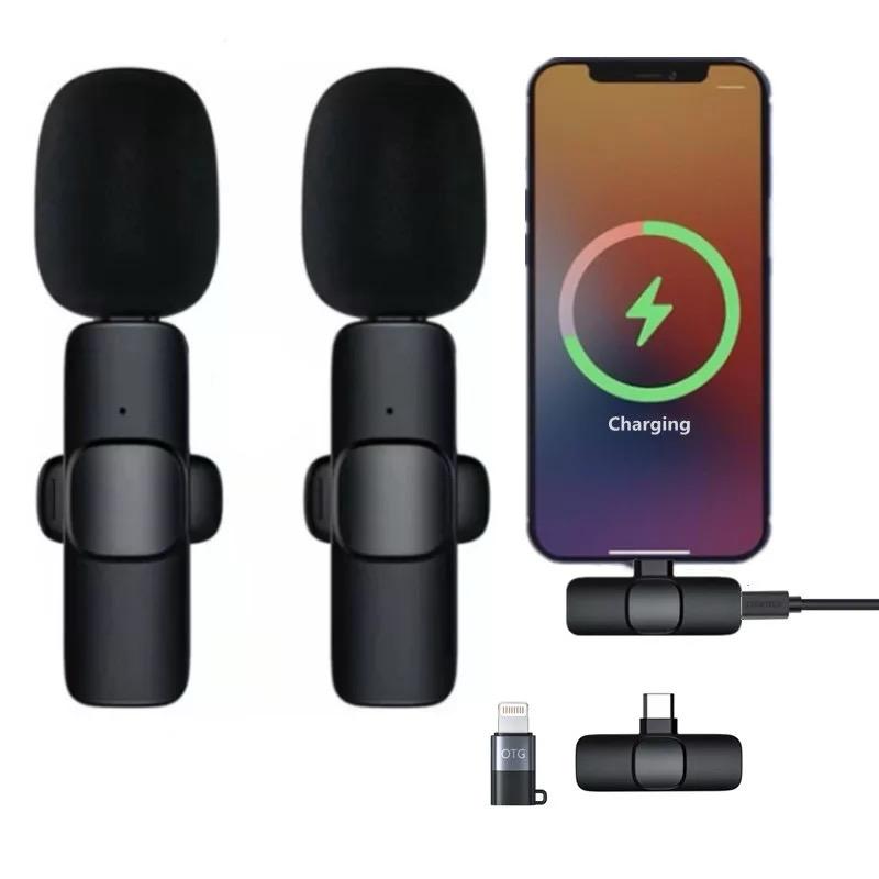 Lavalier Microphones for iOS and Android Devices.