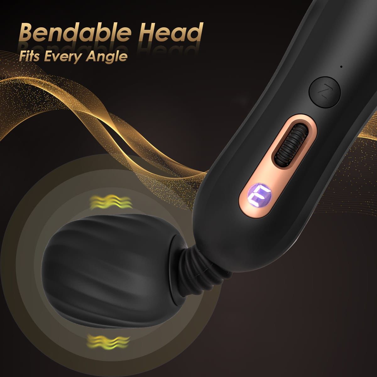 Handheld Wand Massager and Vibrator.