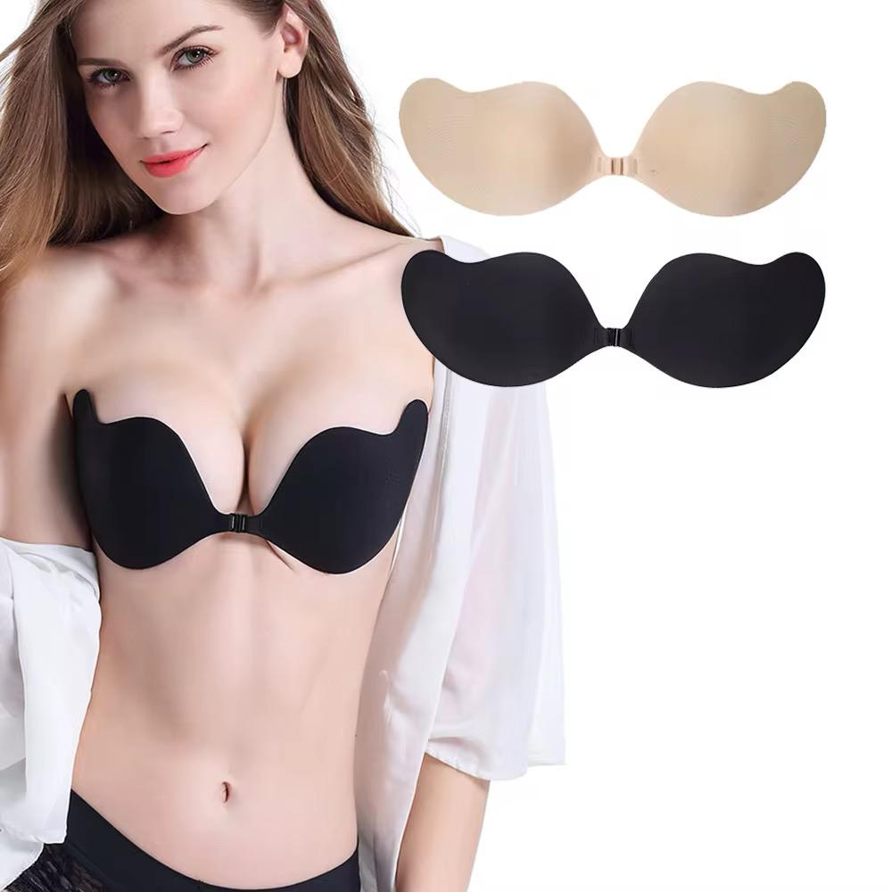 Adhesive Strapless Bra.