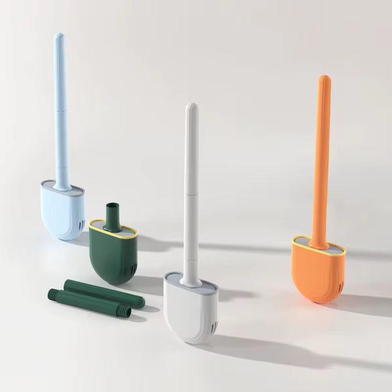 Wall Mounted Silicon Toilet Brush.