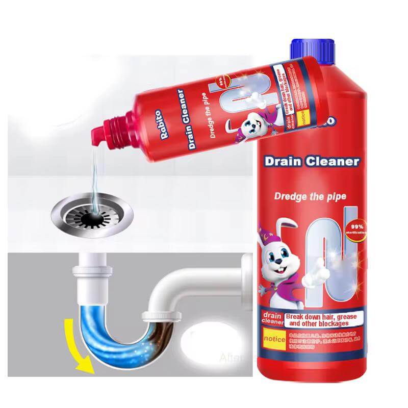 Kitchen Sink and Toilet Drain Clog Cleaner