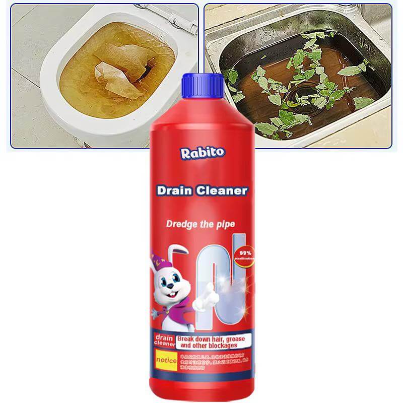 Kitchen Sink and Toilet Drain Clog Cleaner