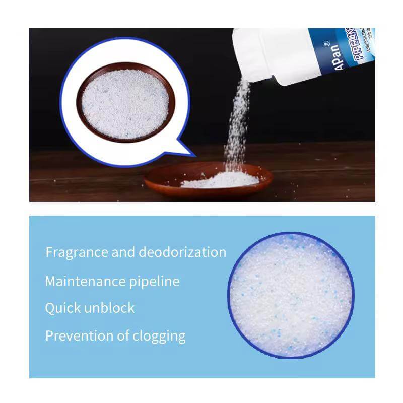 Kitchen Sink and Toilet Drain Powder Cleaner