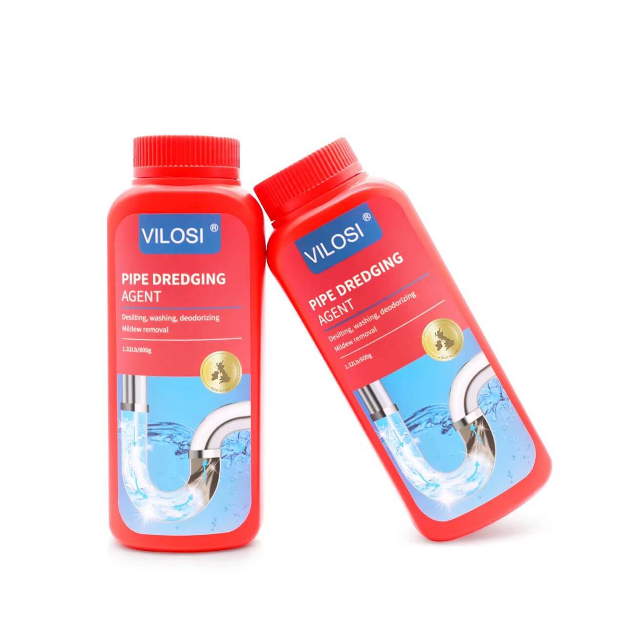 Kitchen Sink and Toilet Drain Powder Cleaner 600g