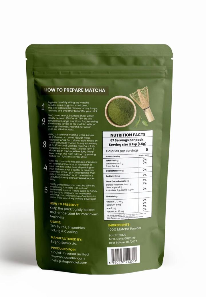 Ceremonial Grade Matcha Powder