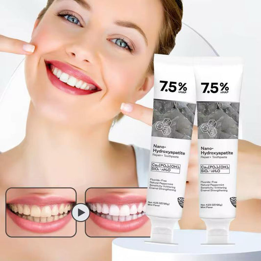 Nano-Hydroxyapatite Teeth Whitening Toothpaste