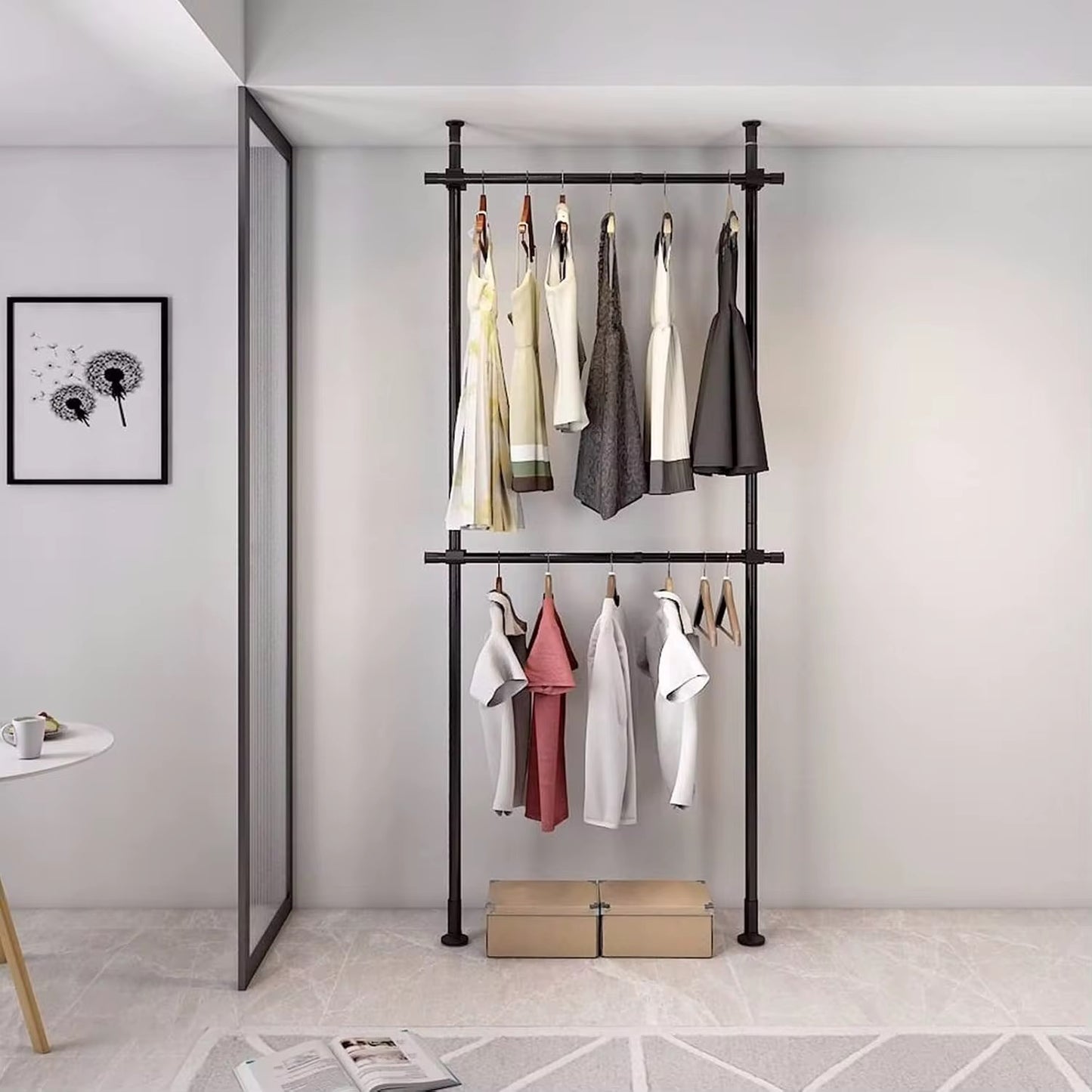 Modern Boutique Clothes Rack