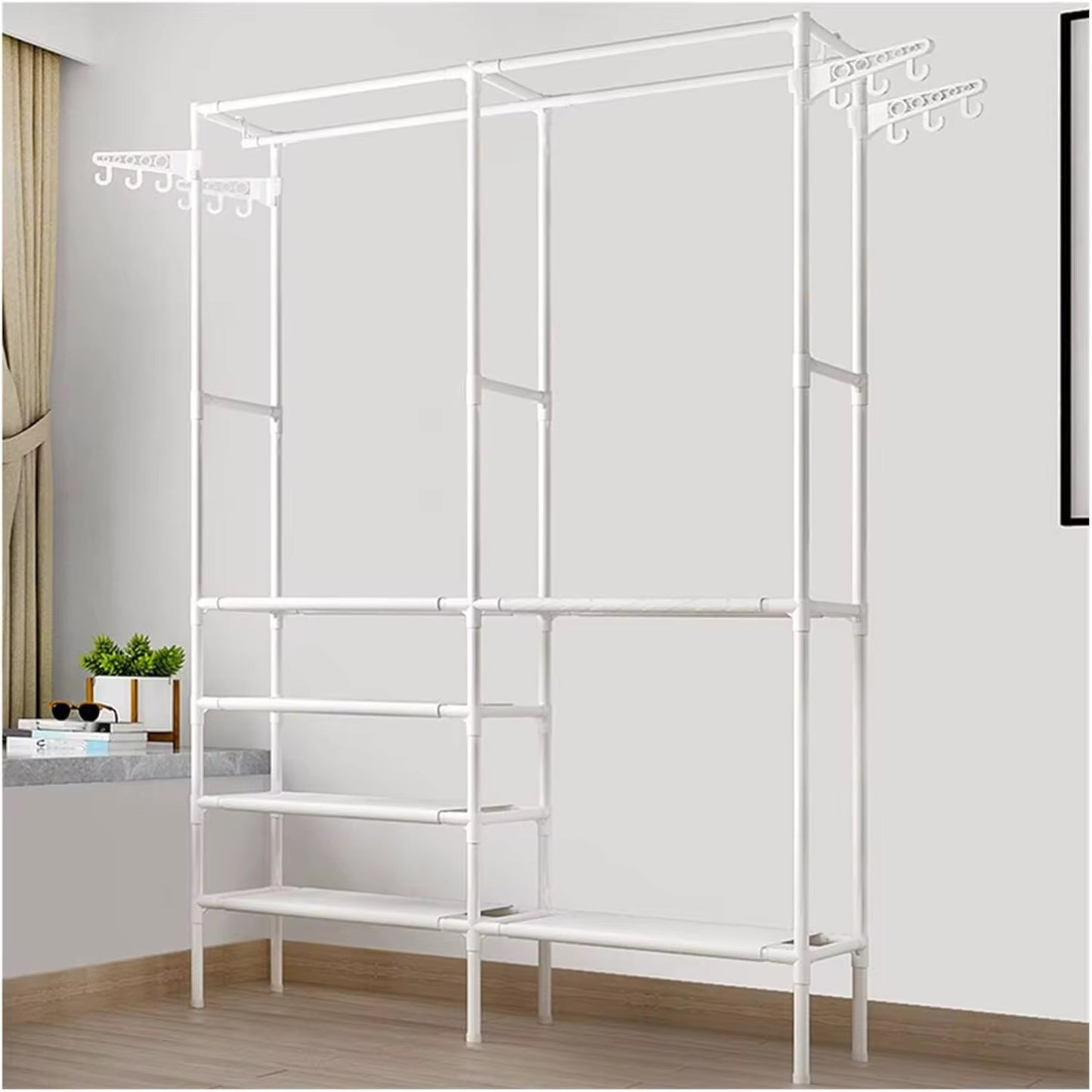 Closet Storage with Shelves