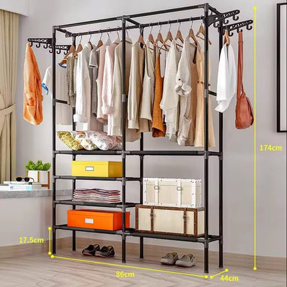 Closet Storage with Shelves