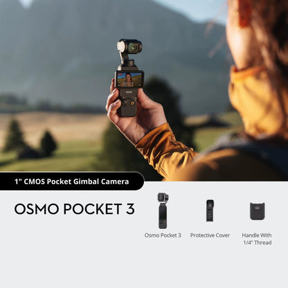Osmo Pocket 3 3-axis Handheld Gimbal Stanilizer with 4K Camera