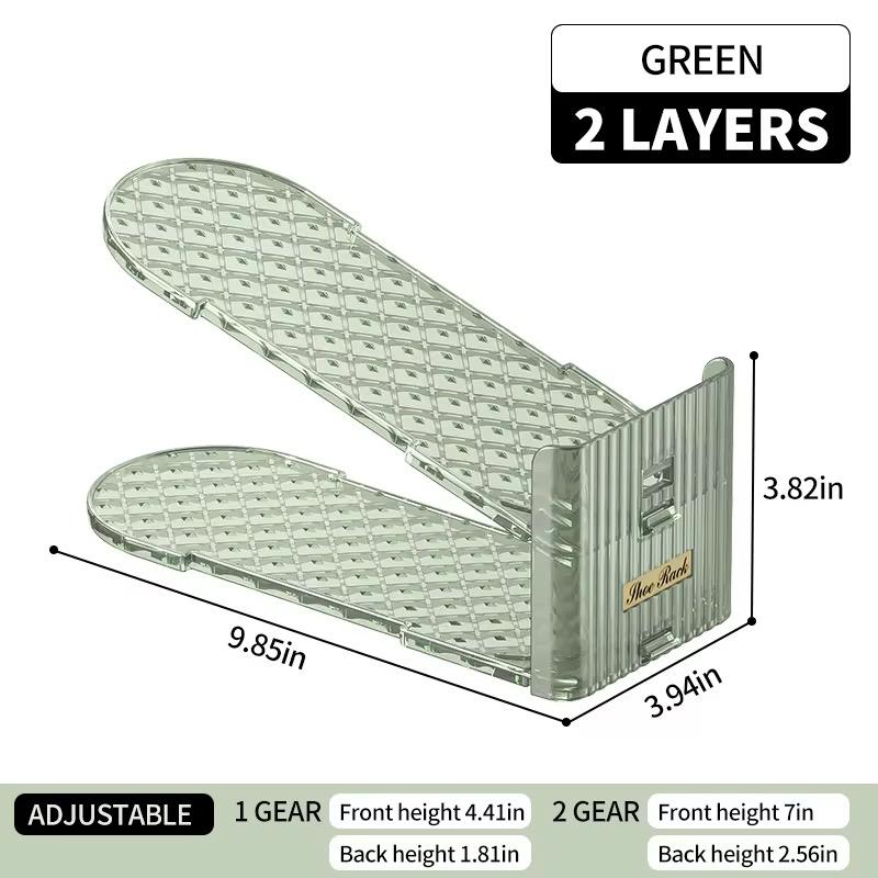 Acrylic Folding Shoes Organizer