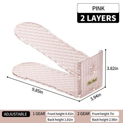 Acrylic Folding Shoes Organizer
