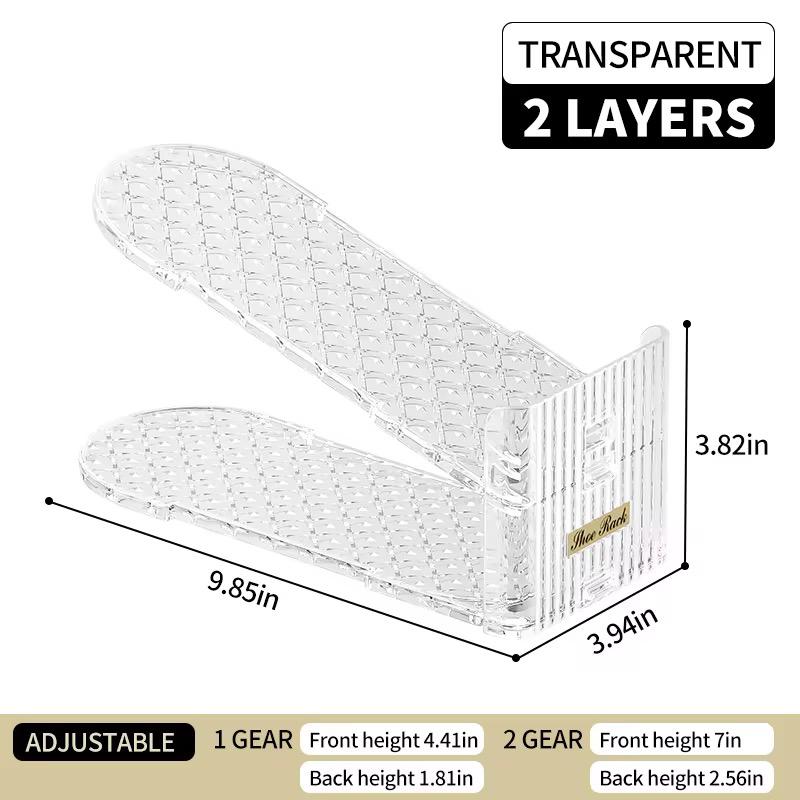 Acrylic Folding Shoes Organizer