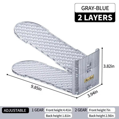 Acrylic Folding Shoes Organizer