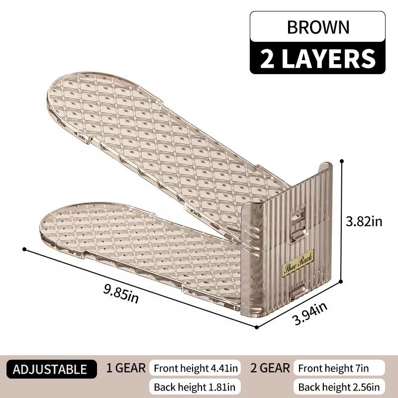 Acrylic Folding Shoes Organizer