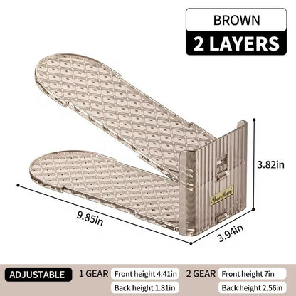 Acrylic Folding Shoes Organizer