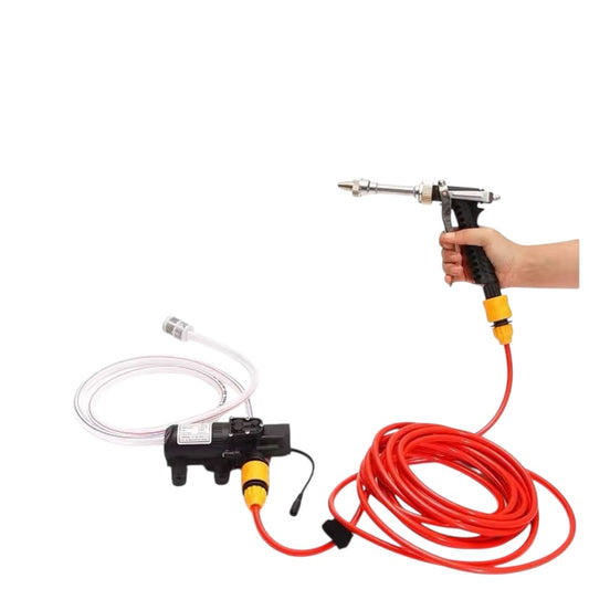 Portable High-Pressure Car Washing Kit