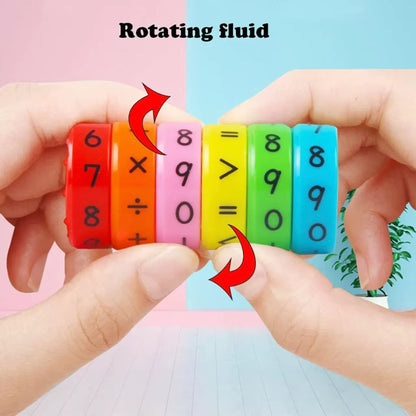 Magnetic Math Learning Wheel