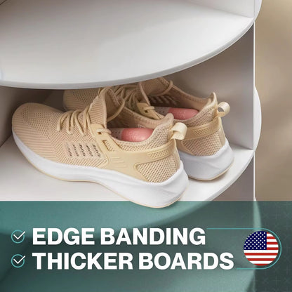 Rotating Shoes and Bags Organizer