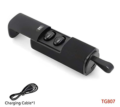 Bluetooth Speaker with Power Bank and Ear Buds - CADIEL
