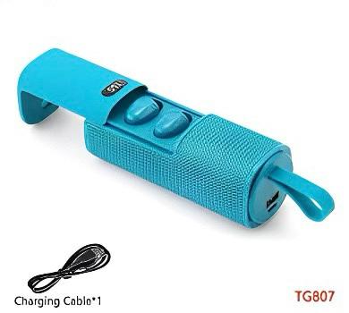 Bluetooth Speaker with Power Bank and Ear Buds - CADIEL