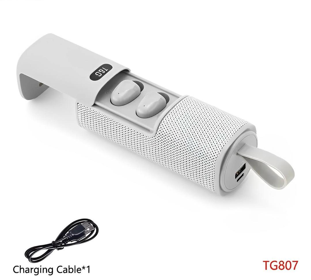 Bluetooth Speaker with Power Bank and Ear Buds - CADIEL