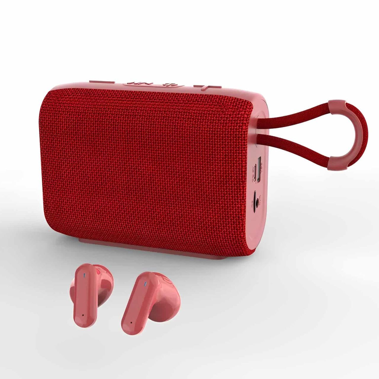 Bluetooth Speaker with Ear Buds and Radio - CADIEL
