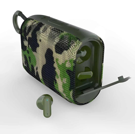 Bluetooth Speaker with Ear Buds and Radio - CADIEL