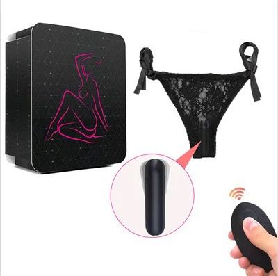 Wearable Remote Controlled Clitoris Stimulator with Pants.