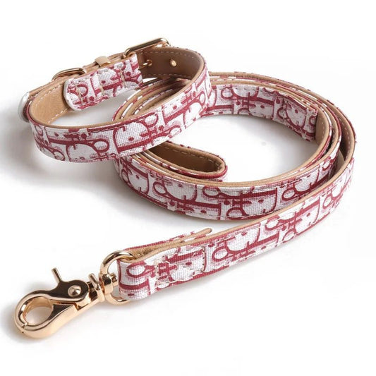 Luxury Dog Collar and Harness.