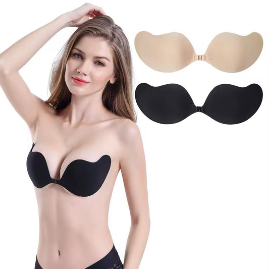Adhesive Strapless Bra.