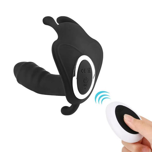 Wearable Remote Controlled Three-Way Vibrator.