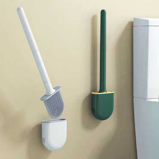 Wall Mounted Silicon Toilet Brush.
