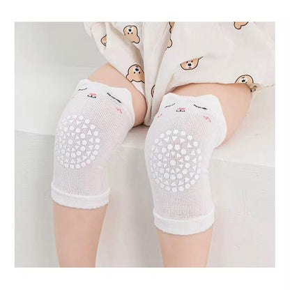 A Set of Protective Baby Crawling Knee Pads and Socks.