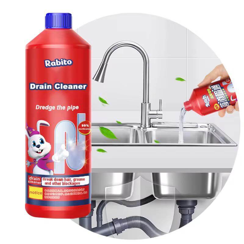 Kitchen Sink and Toilet Drain Clog Cleaner